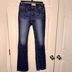 BKE Slim Fit Tailored Boot Cut Mid Rise